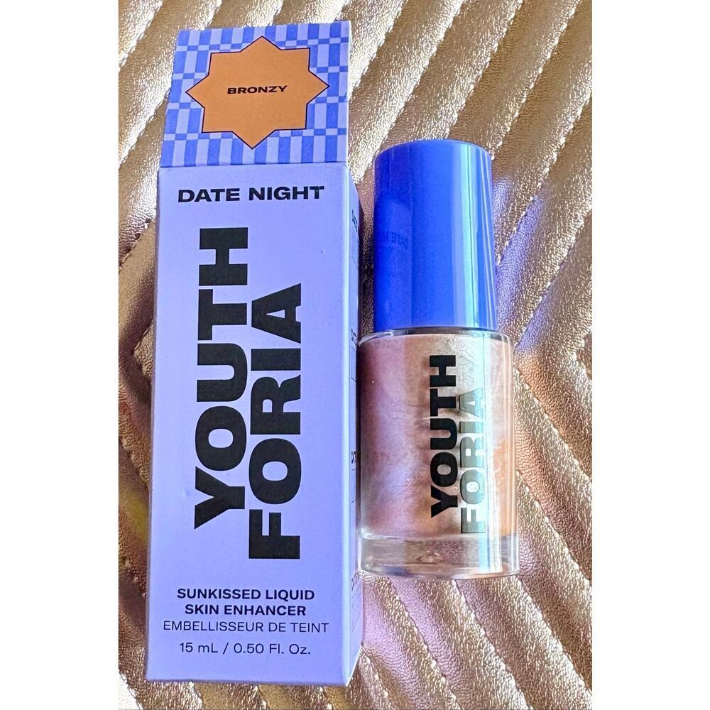 YOUTHFORIA-NIB-Date Night Sunkissed Liquid Skin Enhancer/"Bronzy". Hard to find!